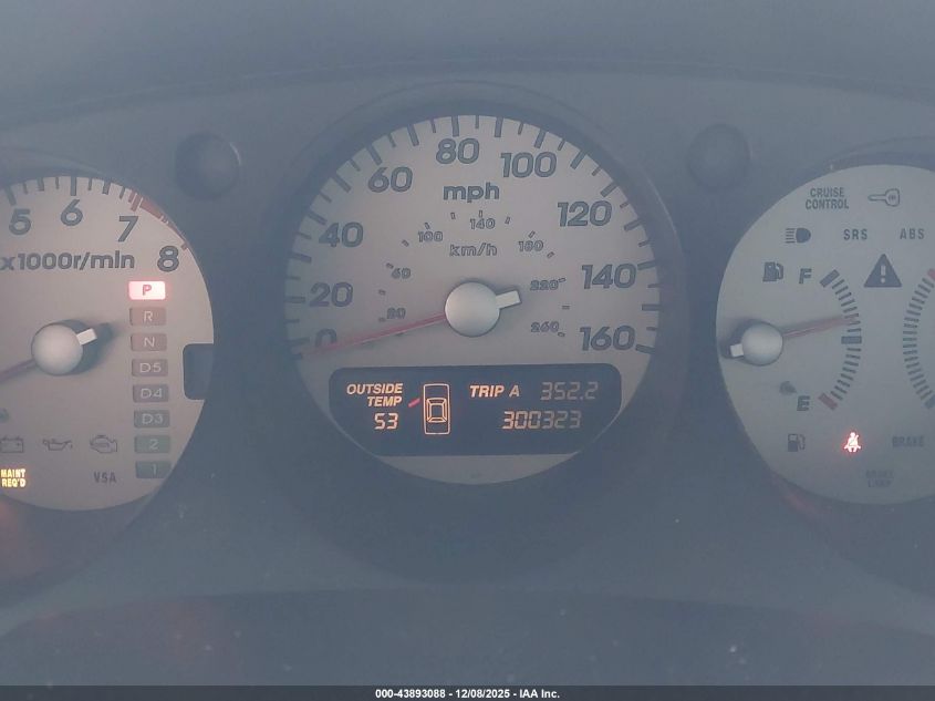 2002 Acura Tl 3.2 Type S VIN: 19UUA56912A046419 Lot: 43893088