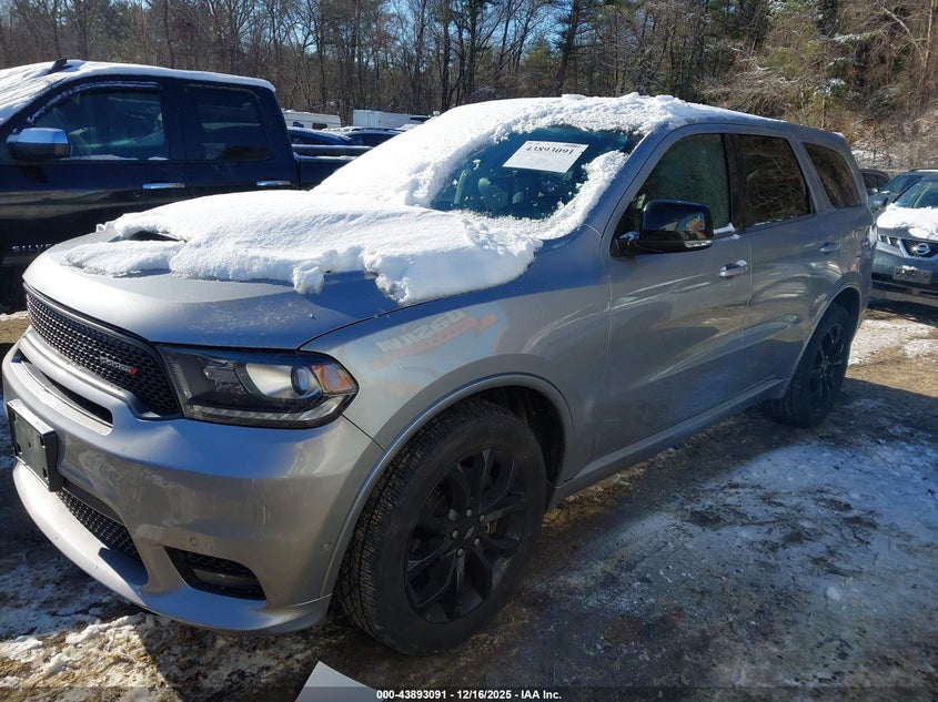 Vin: 1c4sdjct2kc681580, lot: 44388650, dodge durango r/t 20192