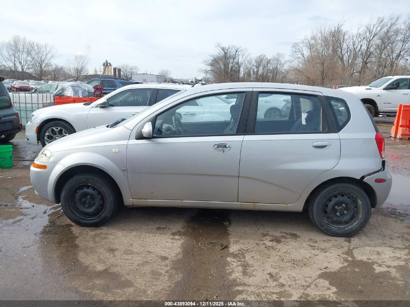 2008 Chevrolet Aveo 5 Special Value VIN: KL1TD66618B084580 Lot: 43893094