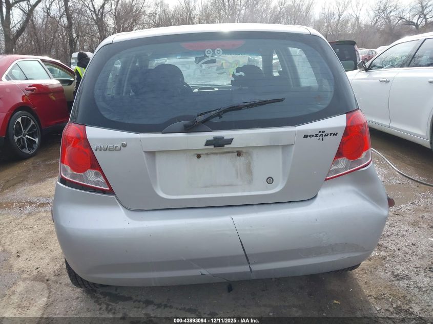 2008 Chevrolet Aveo 5 Special Value VIN: KL1TD66618B084580 Lot: 43893094