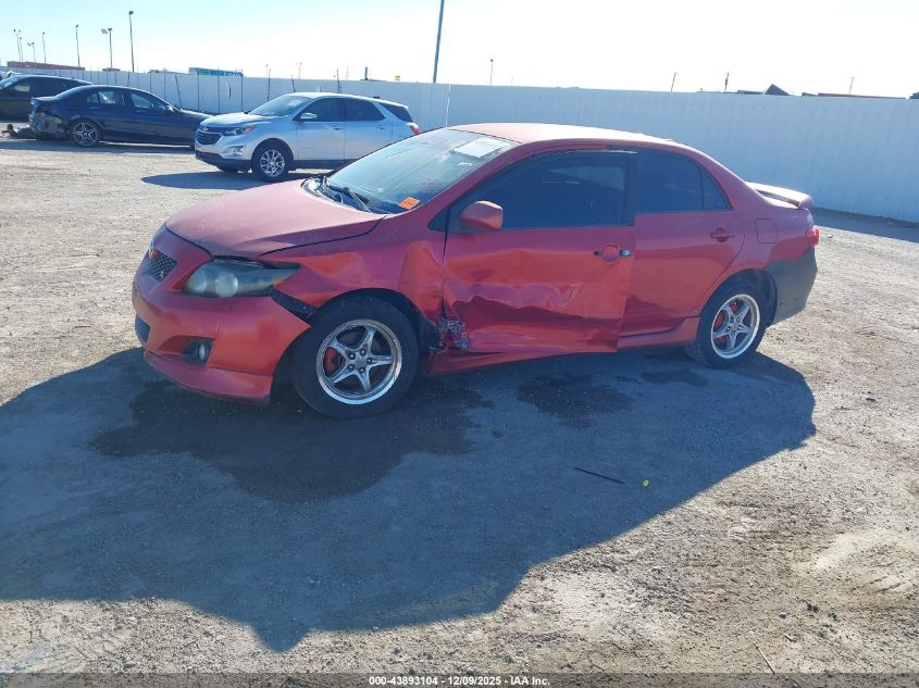 2009 Toyota Corolla S VIN: 1NXBU40E09Z083544 Lot: 43893104