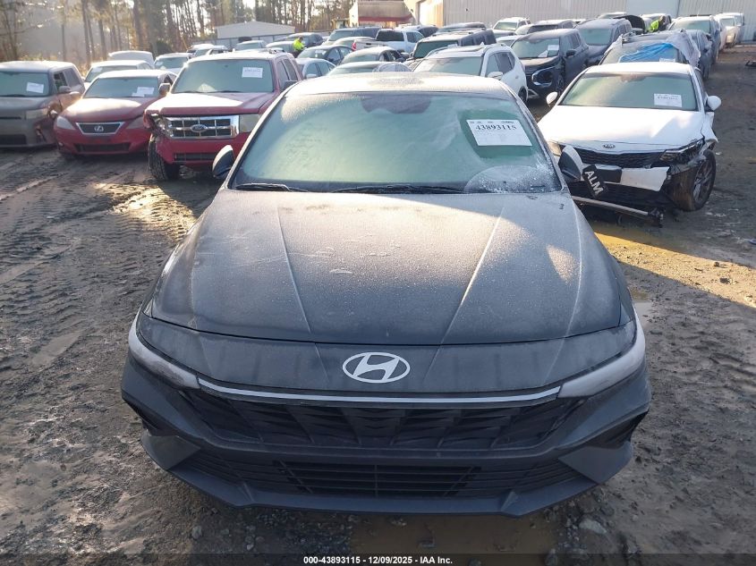 2025 Hyundai Elantra Se VIN: KMHLL4DG3SU860288 Lot: 43893115