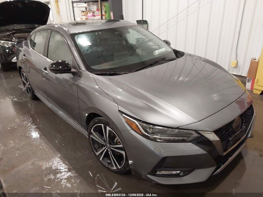 2020 Nissan Sentra Sr Xtronic Cvt VIN: 3N1AB8DV1LY306009 Lot: 43893124