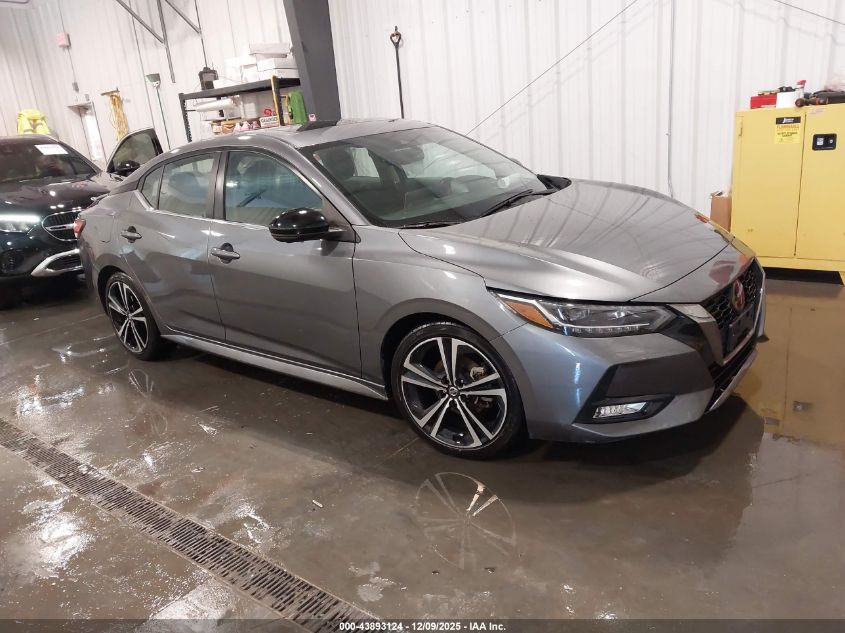 2020 Nissan Sentra Sr Xtronic Cvt VIN: 3N1AB8DV1LY306009 Lot: 43893124