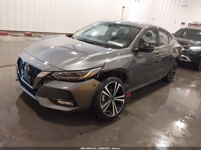 2020 Nissan Sentra Sr Xtronic Cvt VIN: 3N1AB8DV1LY306009 Lot: 43893124