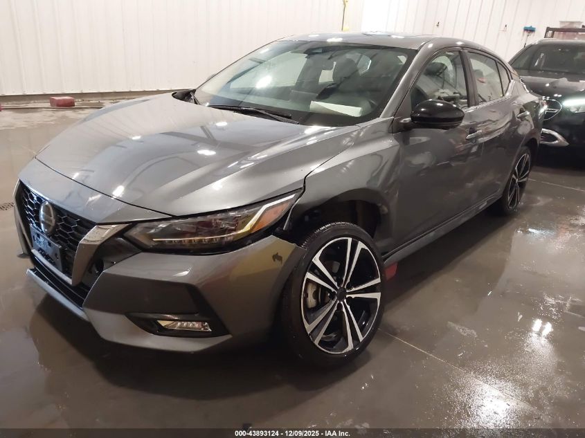 2020 Nissan Sentra Sr Xtronic Cvt VIN: 3N1AB8DV1LY306009 Lot: 43893124