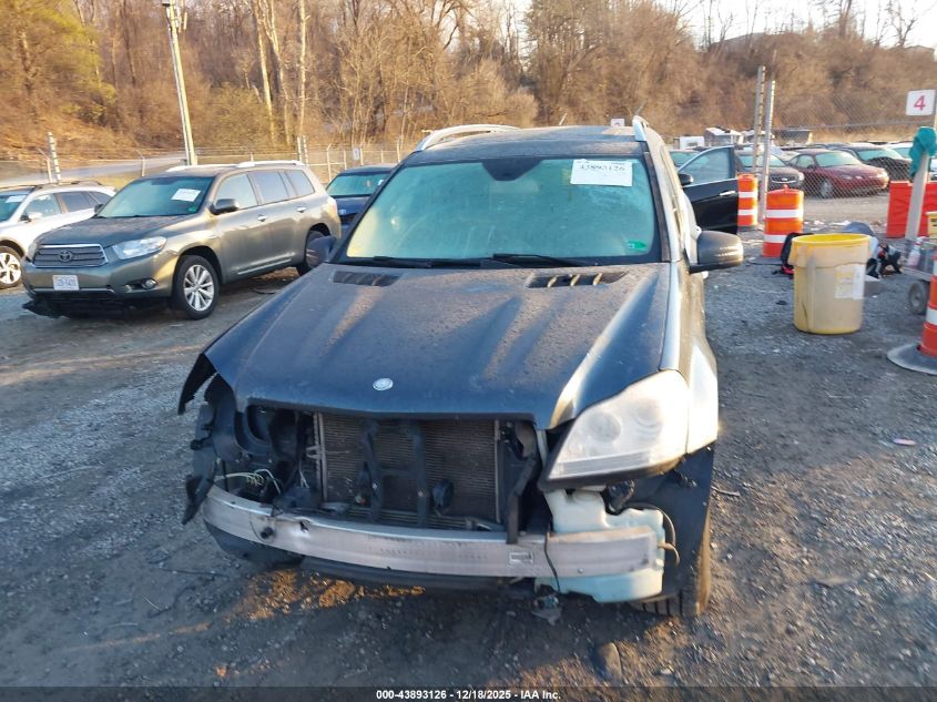 2012 Mercedes-Benz Gl 450 4Matic VIN: 4JGBF7BE0CA777202 Lot: 43893126