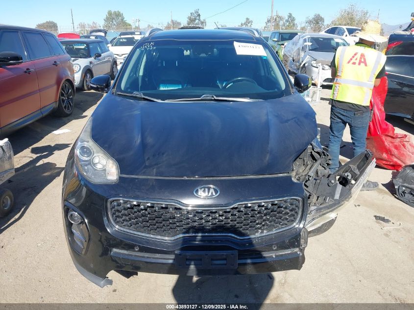 2017 Kia Sportage Ex VIN: KNDPN3AC0H7248651 Lot: 43893127