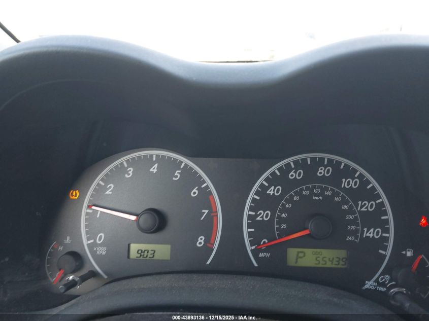 2009 Toyota Corolla S VIN: 1NXBU40EX9Z059574 Lot: 43893136