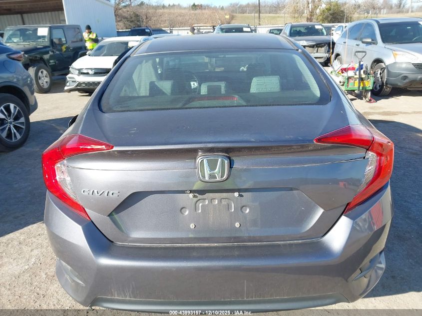 2016 Honda Civic Lx VIN: 19XFC2F5XGE029636 Lot: 43893157
