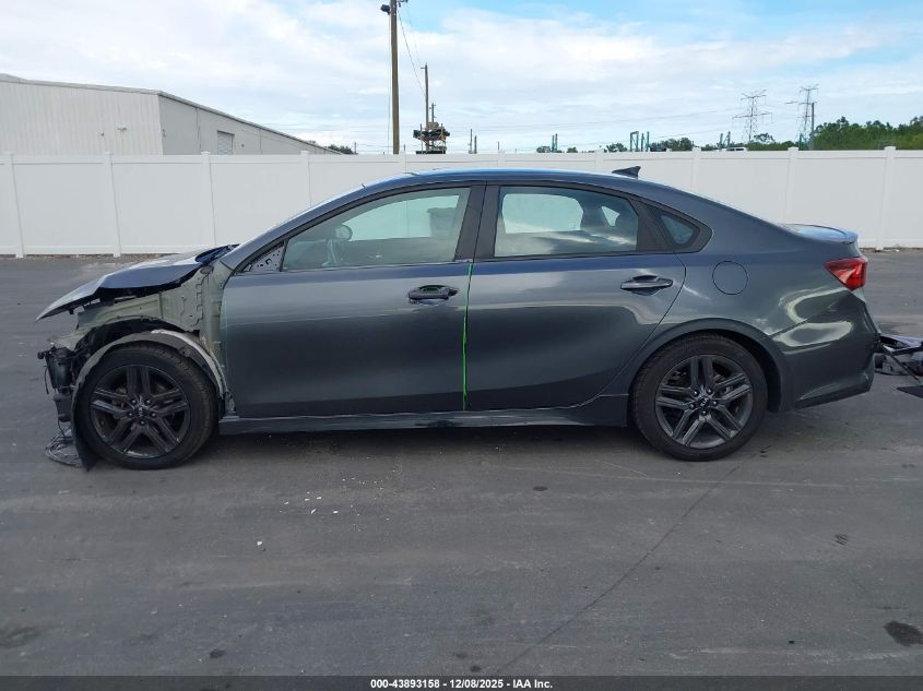 2021 Kia Forte Gt-Line VIN: 3KPF34AD3ME378515 Lot: 43893158
