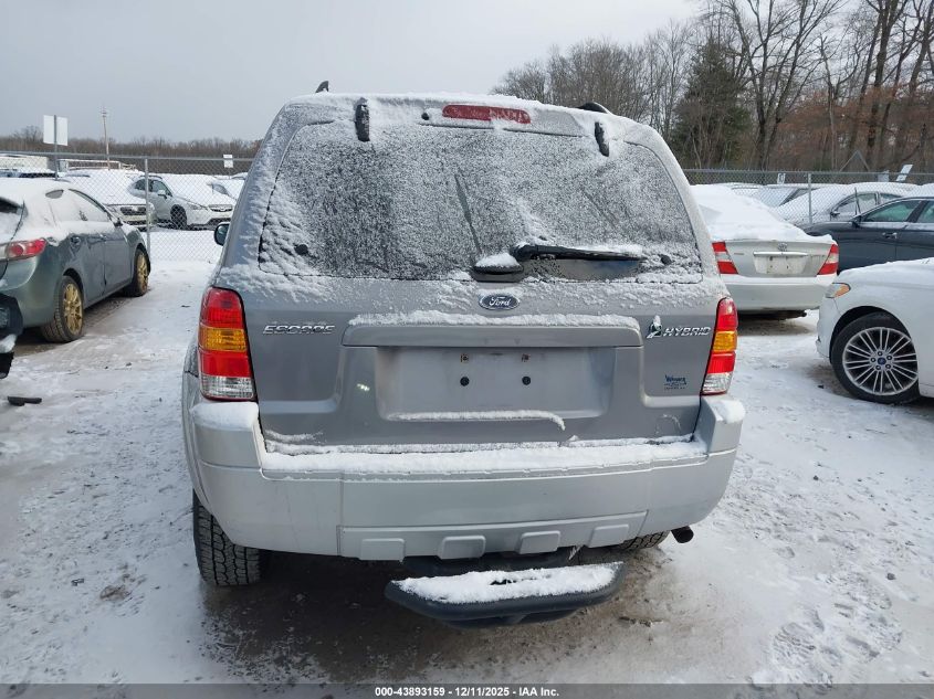2007 Ford Escape Hybrid VIN: 1FMCU59HX7KA24470 Lot: 43893159