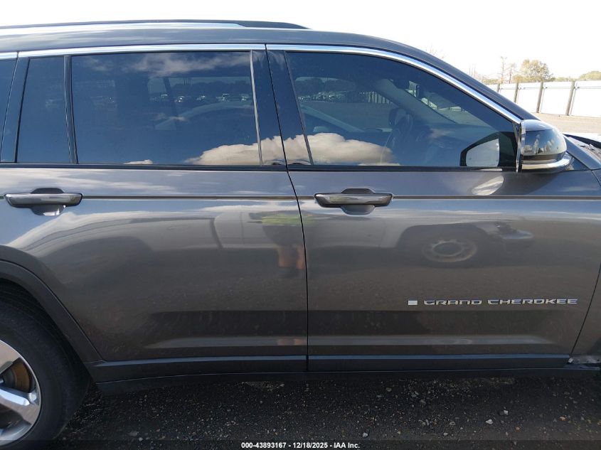 2021 Jeep Grand Cherokee L Limited 4X4 VIN: 1C4RJKBG7M8163262 Lot: 43893167