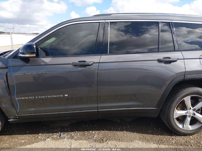 2021 Jeep Grand Cherokee L Limited 4X4 VIN: 1C4RJKBG7M8163262 Lot: 43893167