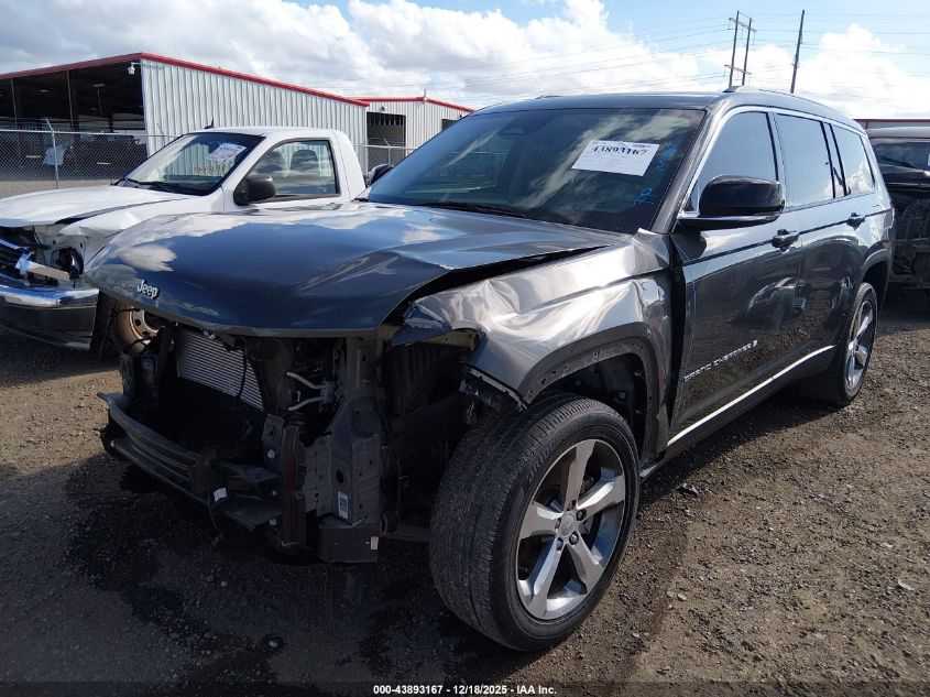 2021 Jeep Grand Cherokee L Limited 4X4 VIN: 1C4RJKBG7M8163262 Lot: 43893167