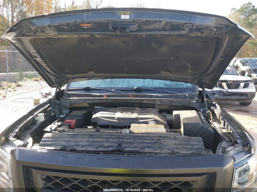 2020 Nissan Titan Xd Pro-4X 4X4 VIN: 1N6AA1FB5LN506976 Lot: 43893174