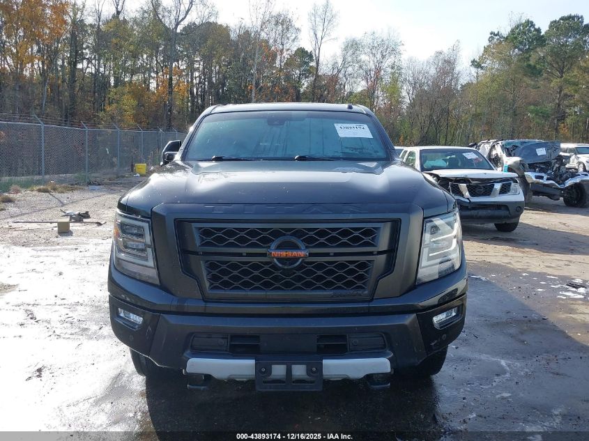2020 Nissan Titan Xd Pro-4X 4X4 VIN: 1N6AA1FB5LN506976 Lot: 43893174