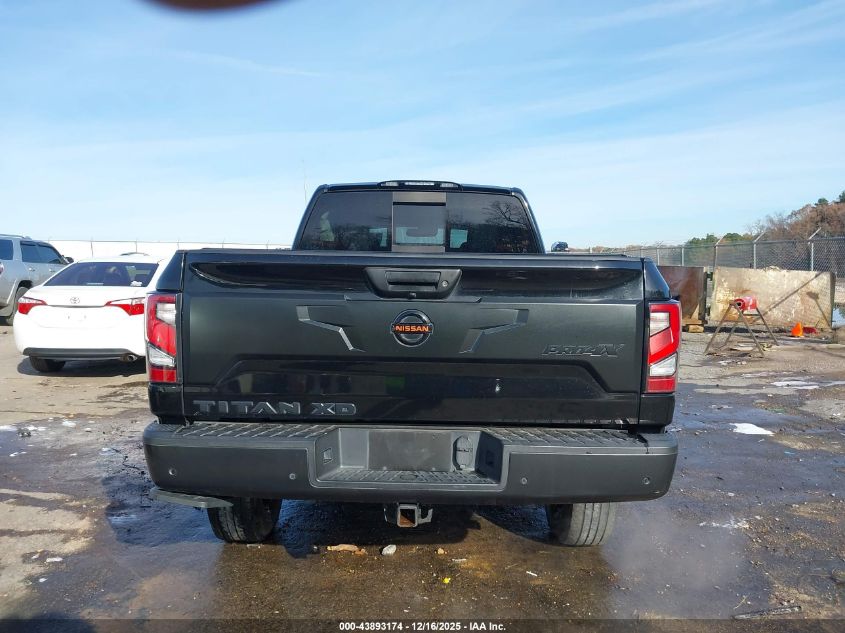 2020 Nissan Titan Xd Pro-4X 4X4 VIN: 1N6AA1FB5LN506976 Lot: 43893174