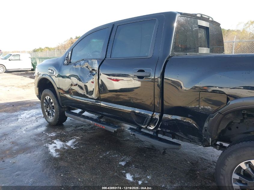 2020 Nissan Titan Xd Pro-4X 4X4 VIN: 1N6AA1FB5LN506976 Lot: 43893174