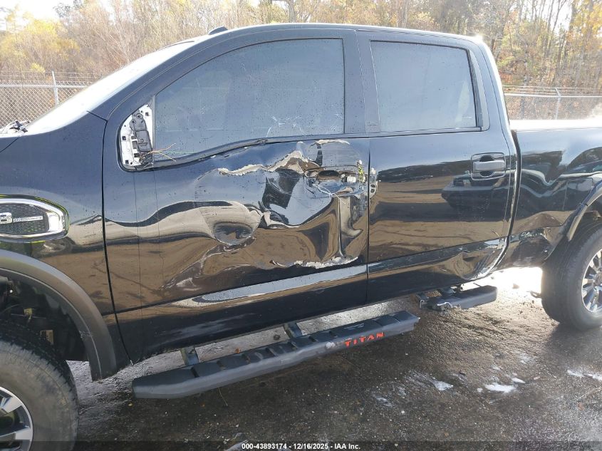 2020 Nissan Titan Xd Pro-4X 4X4 VIN: 1N6AA1FB5LN506976 Lot: 43893174