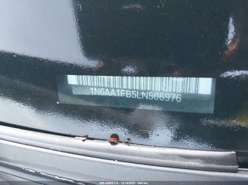 2020 Nissan Titan Xd Pro-4X 4X4 VIN: 1N6AA1FB5LN506976 Lot: 43893174