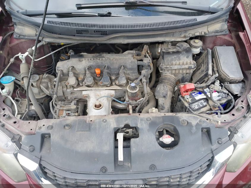 2013 Honda Civic Lx VIN: 19XFB2F53DE045305 Lot: 43893183