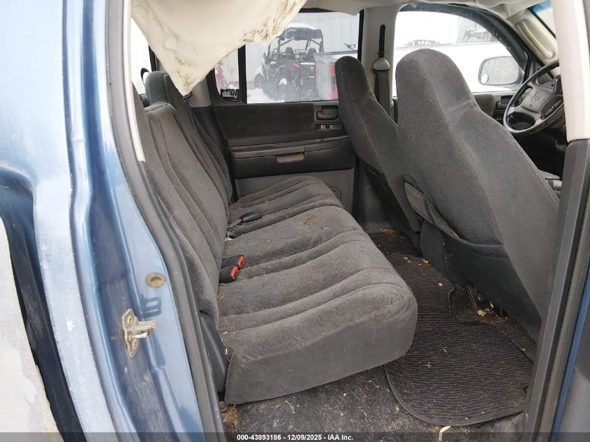 2002 Dodge Dakota Slt VIN: 1B7HG48N82S725343 Lot: 43893186