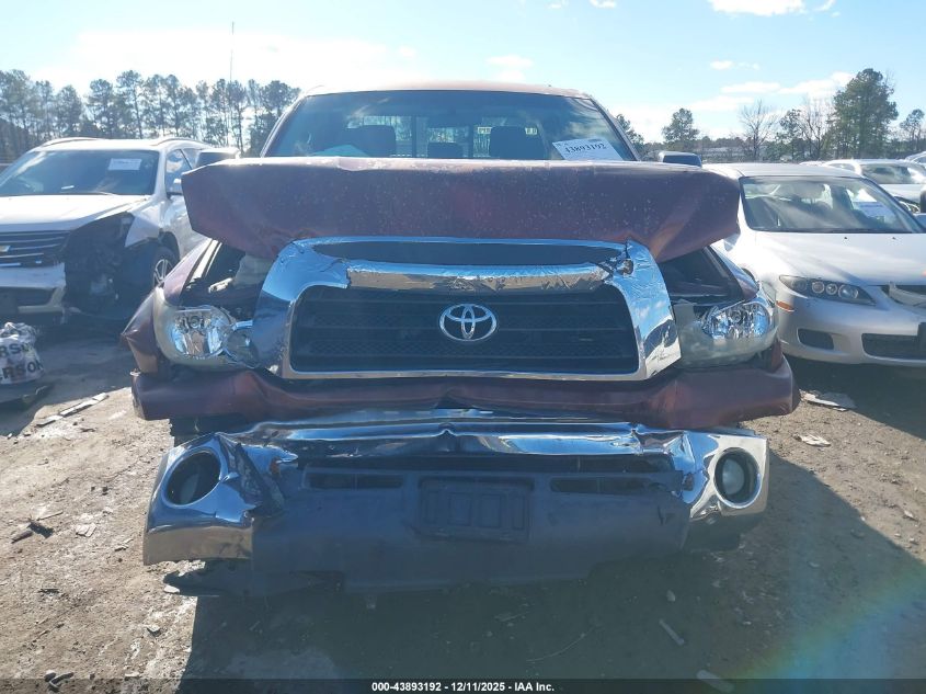 2008 Toyota Tundra Base 5.7L V8 VIN: 5TBRV54118S477224 Lot: 43893192