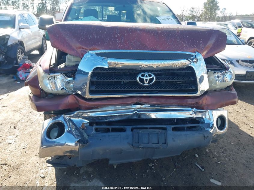 2008 Toyota Tundra Base 5.7L V8 VIN: 5TBRV54118S477224 Lot: 43893192