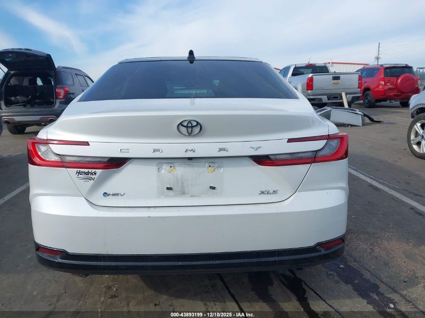 2025 Toyota Camry Xle VIN: 4T1DAACK8SU169126 Lot: 43893199