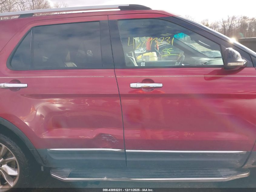 2013 Ford Explorer Xlt VIN: 1FM5K8D81DGB25161 Lot: 43893231