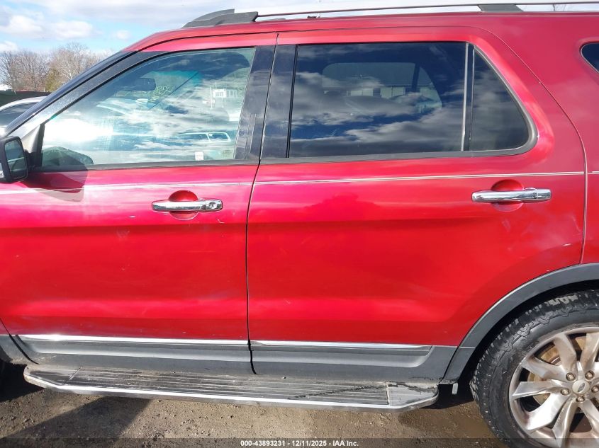 2013 Ford Explorer Xlt VIN: 1FM5K8D81DGB25161 Lot: 43893231