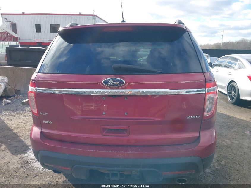 2013 Ford Explorer Xlt VIN: 1FM5K8D81DGB25161 Lot: 43893231