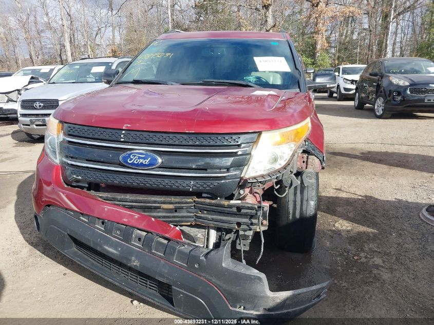 2013 Ford Explorer Xlt VIN: 1FM5K8D81DGB25161 Lot: 43893231