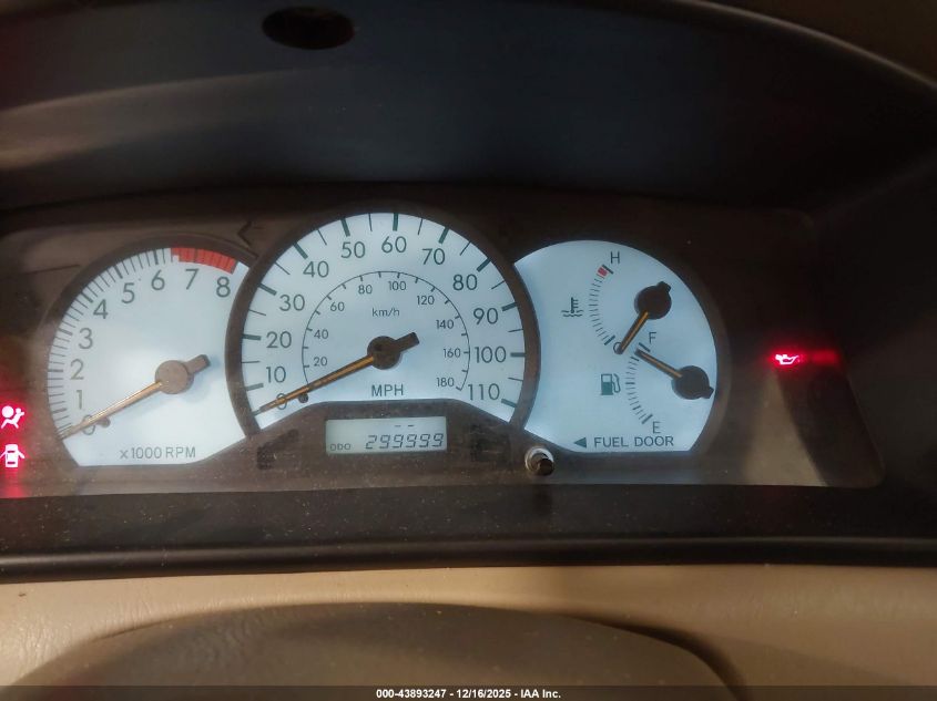 2004 Toyota Corolla Le VIN: JTDBR38E042033249 Lot: 43893247