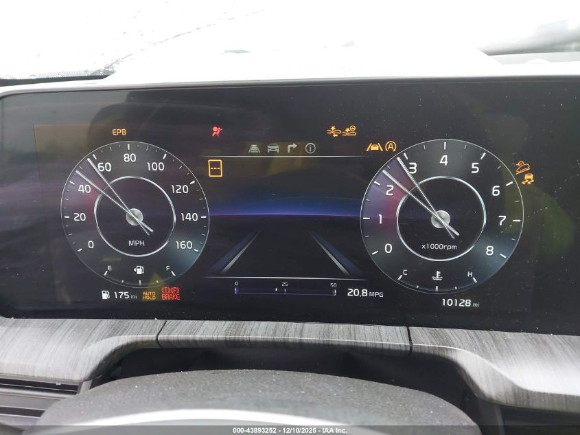 2025 Kia Telluride Sx Prestige VIN: 5XYP5DGC8SG615769 Lot: 43893252