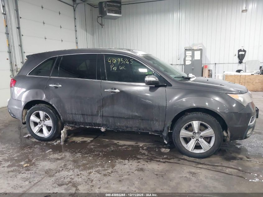 2011 Acura Mdx VIN: 2HNYD2H21BH527644 Lot: 43893265