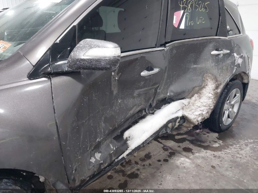 2011 Acura Mdx VIN: 2HNYD2H21BH527644 Lot: 43893265