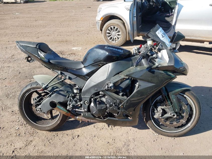 2010 Kawasaki Zx1000 F VIN: JKAZXCF1XAA002574 Lot: 43893274