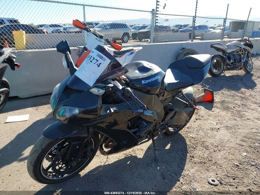 2010 Kawasaki Zx1000 F