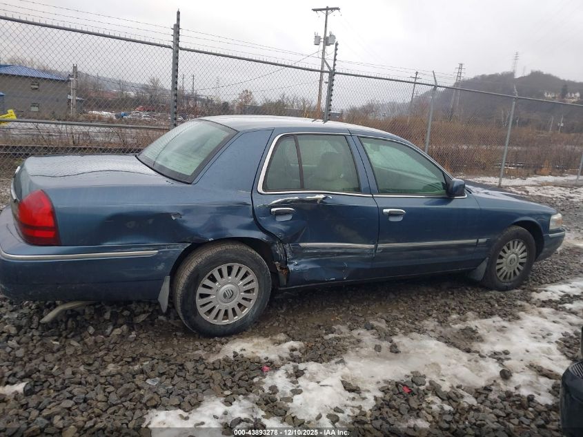 2008 Mercury Grand Marquis Gs VIN: 2MEFM74V68X624202 Lot: 43893278