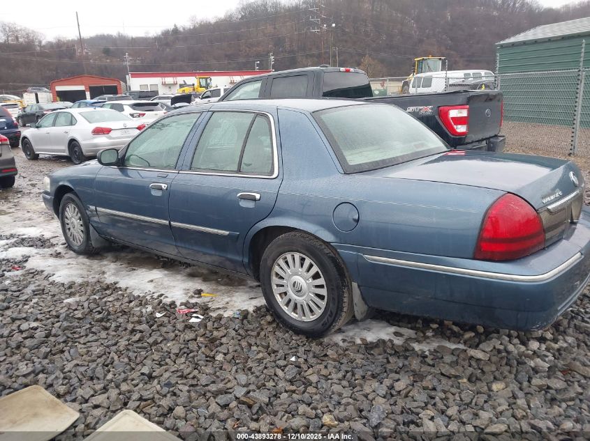 2008 Mercury Grand Marquis Gs VIN: 2MEFM74V68X624202 Lot: 43893278