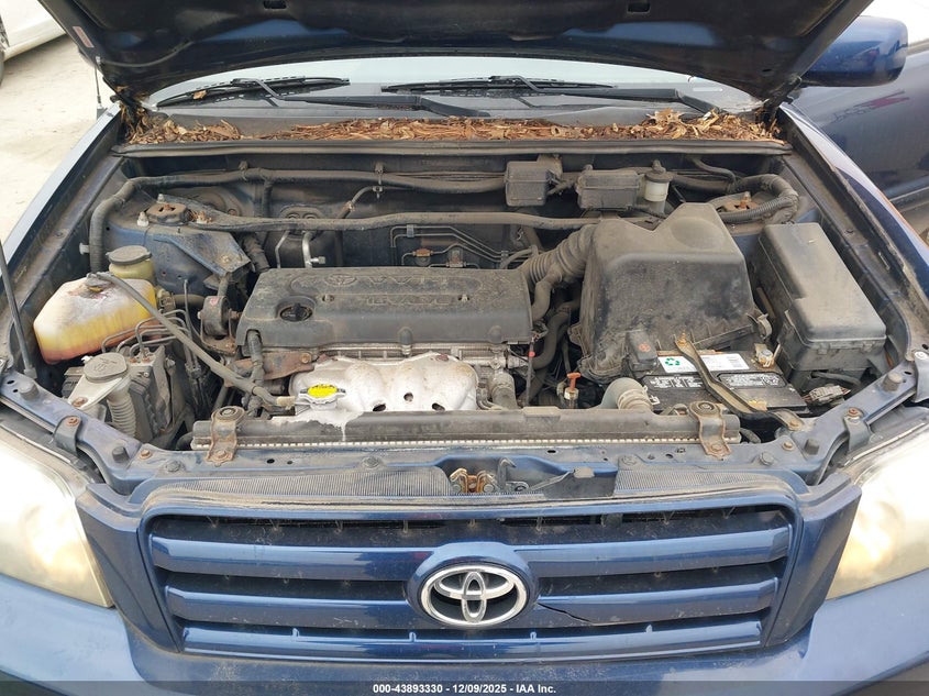 JTEGD21A350110596 2005 TOYOTA HIGHLANDER photo no. 10