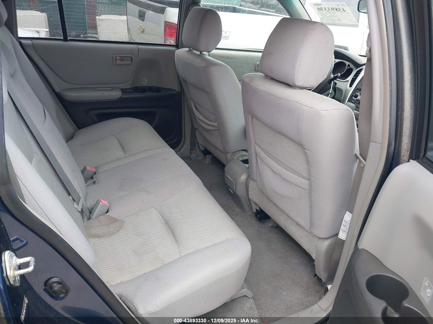 JTEGD21A350110596 2005 TOYOTA HIGHLANDER photo no. 8