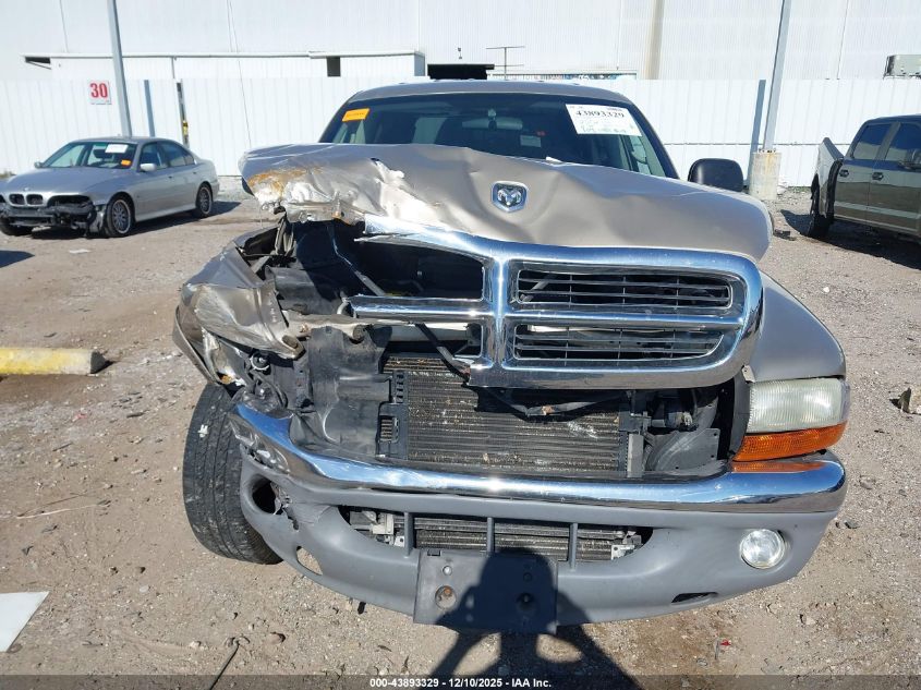2003 Dodge Dakota Slt VIN: 1D7HL48N13S310898 Lot: 43893329