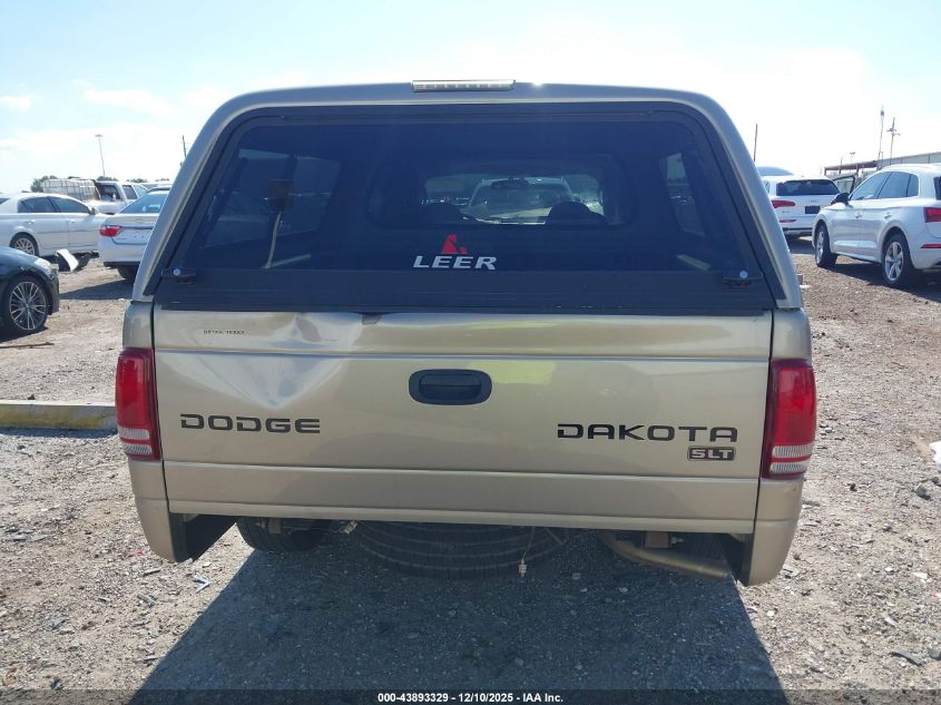 2003 Dodge Dakota Slt VIN: 1D7HL48N13S310898 Lot: 43893329