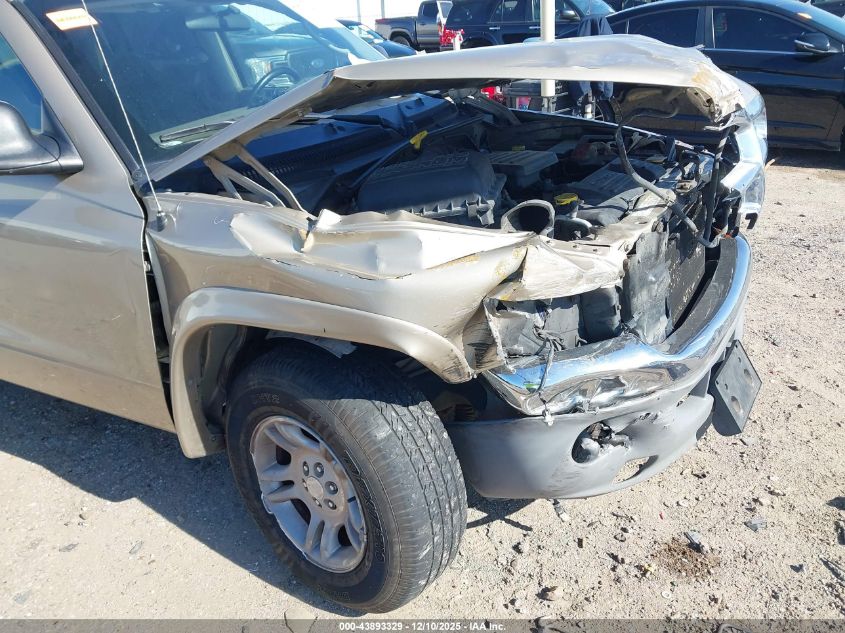 2003 Dodge Dakota Slt VIN: 1D7HL48N13S310898 Lot: 43893329