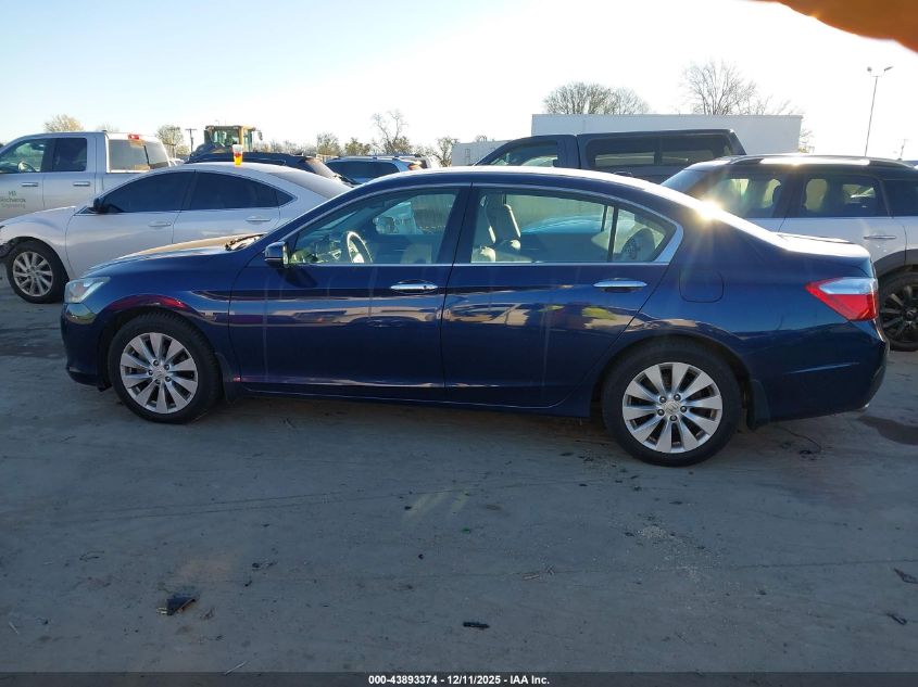 2014 Honda Accord Ex-L V-6 VIN: 1HGCR3F85EA039705 Lot: 43893374