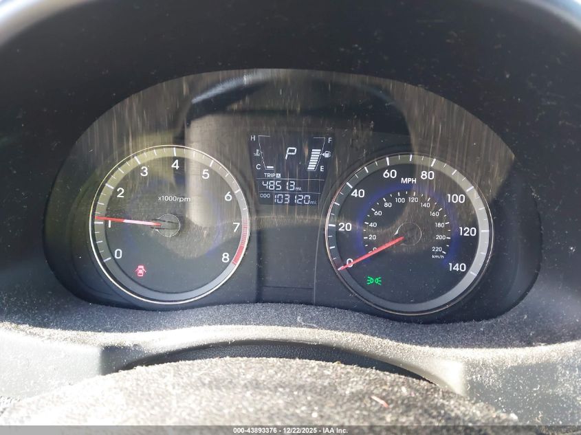 2013 Hyundai Accent Gs VIN: KMHCT5AE1DU131377 Lot: 43893376