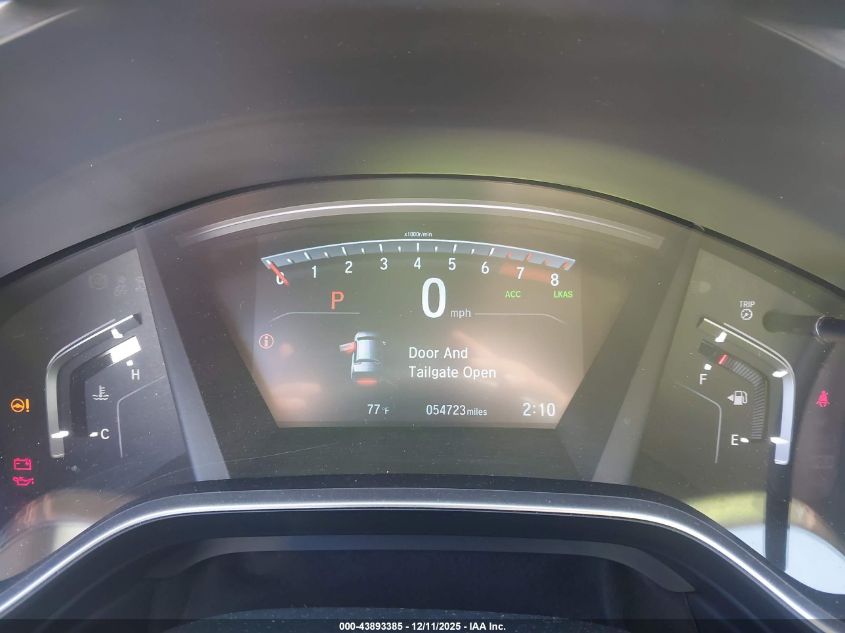 2019 Honda Cr-V Ex VIN: 5J6RW1H50KA045801 Lot: 43893385